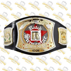 Edge Rated R Spinner Wrestling Championship Replica Belt