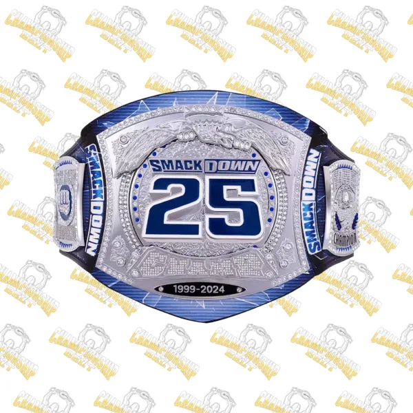 SmackDown 25 Years Special Edition Spinner Wrestling Replica Belt