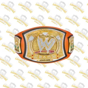 John Cena Signature Series Spinner Wrestling Championship Replica Zinc Belt