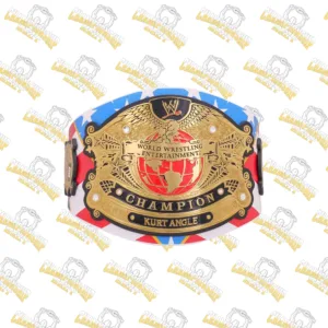 Kurt Angle Entertainment Wrestling Championship Replica Zinc Belt