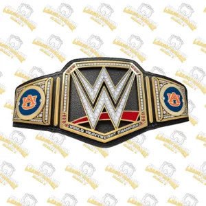 Auburn Tigers World Heavyweight Wrestling Championship Zinc Replica Belt