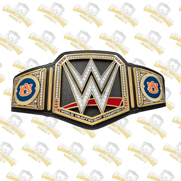 Auburn Tigers World Heavyweight Wrestling Championship Zinc Replica Belt