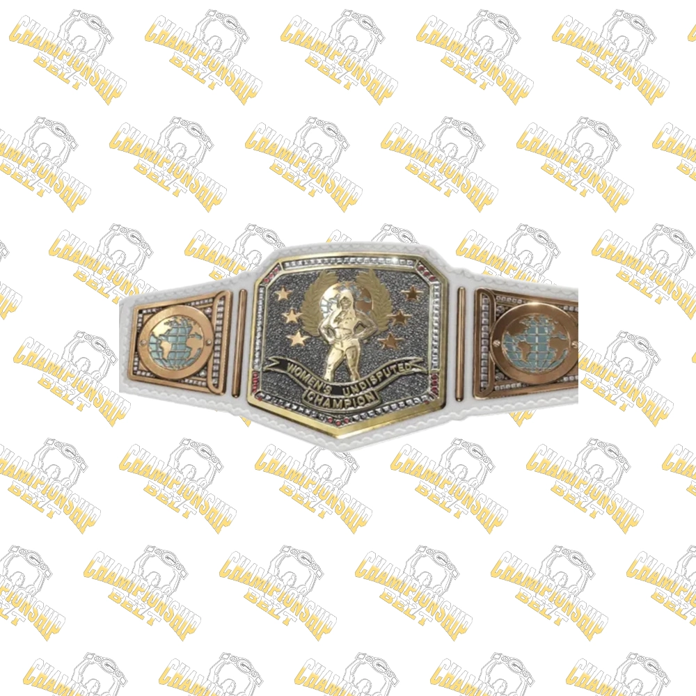 Women’s Undisputed V.2 Wrestling Championship Replica Zinc Belt