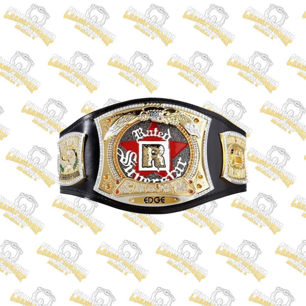 Edge Spinner R Wrestling Championship Replica Zinc Belt