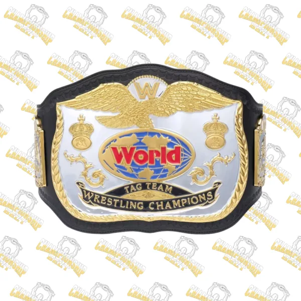Attitude Era Classic World Tag Team Wrestling Championship Replica Zinc