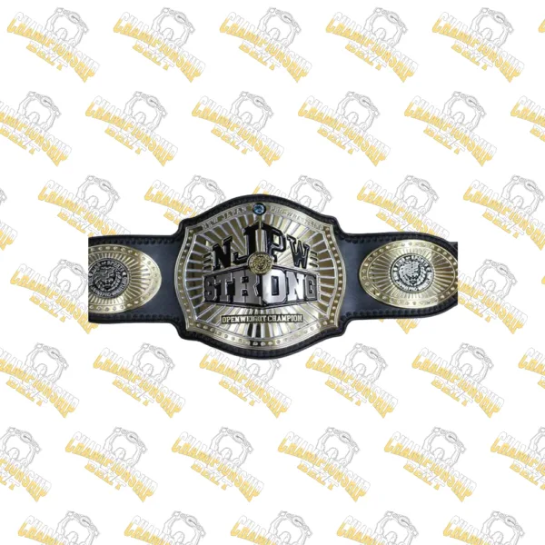 NJPW Strong Openweight Wrestling Championship Replica Zinc Belt