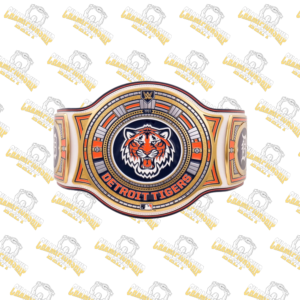 Detroit Tigers MLB Wrestling Championship Replica Zinc Belt