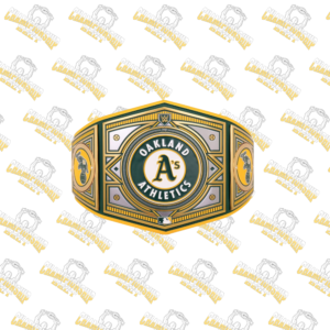 Oakland Athletics MLB Championship Replica Zinc Belt