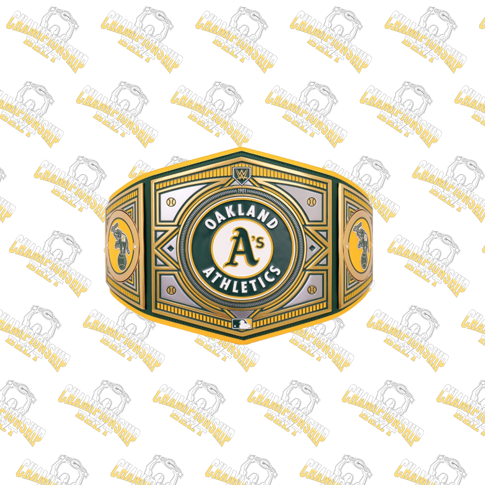 Oakland Athletics MLB Championship Replica Zinc Belt
