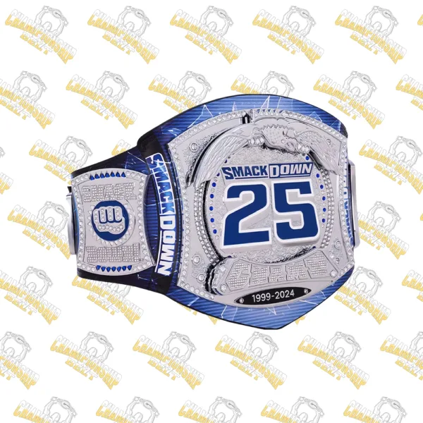 SmackDown 25 Years Special Edition Spinner Wrestling Replica Belt