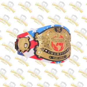 Kurt Angle Entertainment Wrestling Championship Replica Zinc Belt