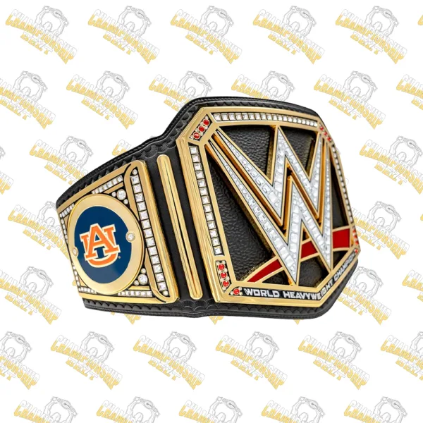 Auburn Tigers World Heavyweight Wrestling Championship Zinc Replica Belt
