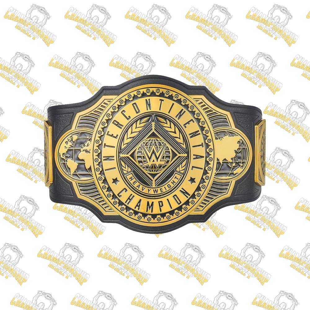 Intercontinental Wrestling Championship Replica Zinc Belt