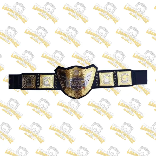 New Version IWGP World Wrestling Champions Replica Zinc Belt