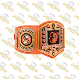 Baltimore Orioles MLB Wrestling Championship Replica Zinc Belt