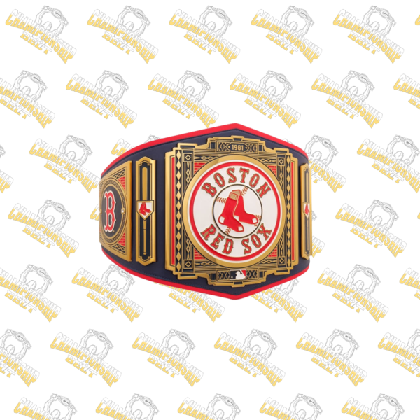 Boston Red Sox MLB Wrestling Championship Replica Zinc Belt