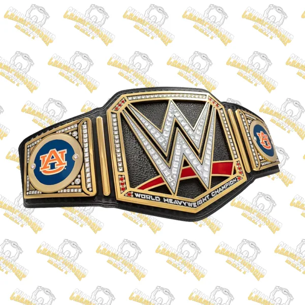 Auburn Tigers World Heavyweight Wrestling Championship Zinc Replica Belt