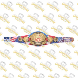 Kurt Angle Entertainment Wrestling Championship Replica Zinc Belt