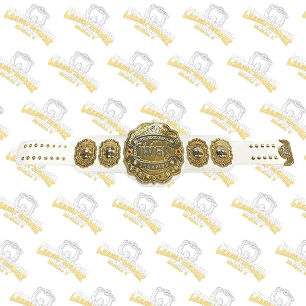 New IWGP Intercontinental Wrestling Replica Zinc Belt