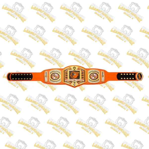 Baltimore Orioles MLB Wrestling Championship Replica Zinc Belt