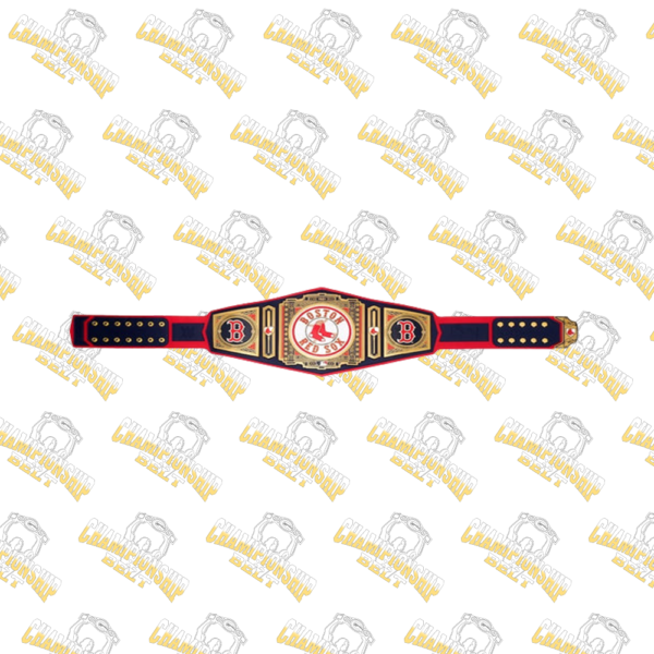 Boston Red Sox MLB Wrestling Championship Replica Zinc Belt