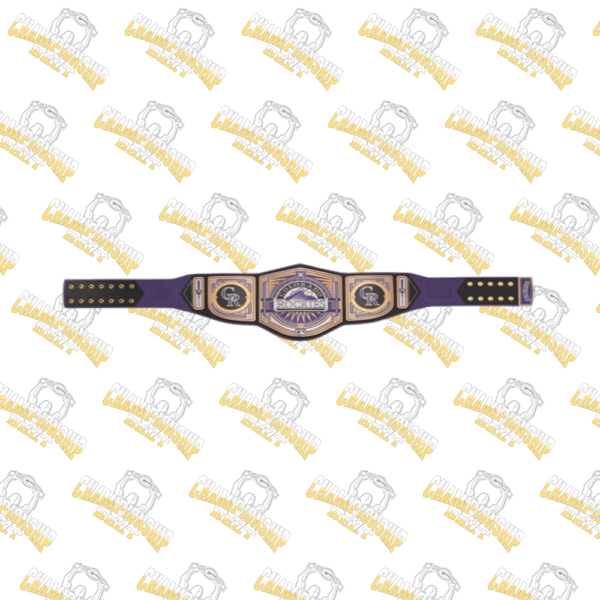 Colorado Rockies MLB Wrestling Championship Replica Zinc Belt