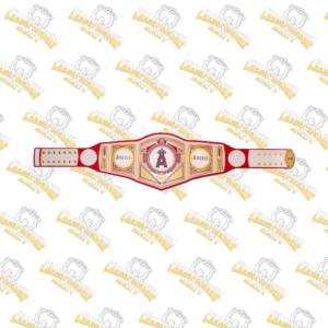 Los Angel MLB Wrestling Championship Title Belt