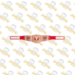 Philadelphia Phillies MLB Wrestling Championship Replica Title Belt