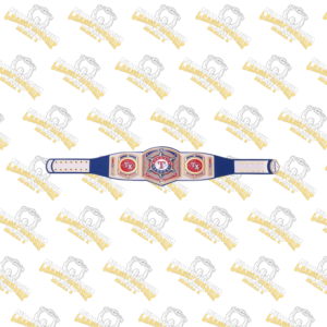 Texas Rangers MLB Wrestling Championship Replica Belt