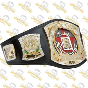 Edge Rated R Spinner Wrestling Championship Replica Belt