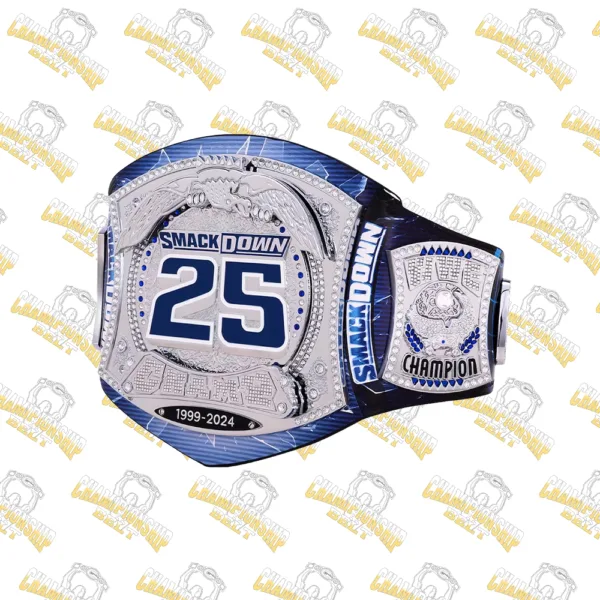 SmackDown 25 Years Special Edition Spinner Wrestling Replica Belt