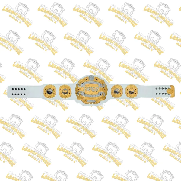 New IWGP Intercontinental Wrestling Replica Zinc Belt