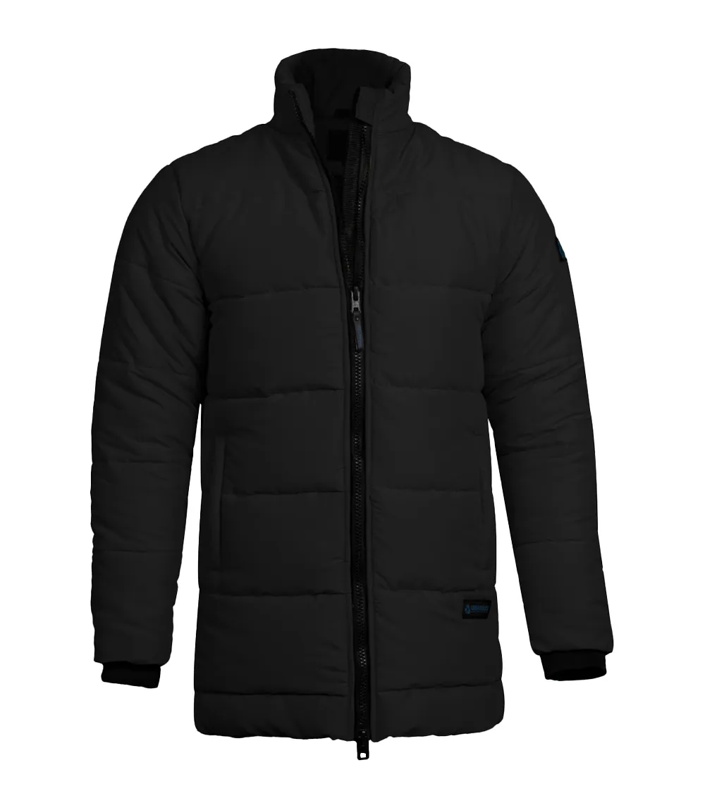 Herman Men's Black Down Puffer Jacket - 34 Length Jacket