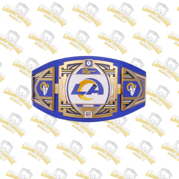Los Angeles Rams Wrestling Championship Replica Belt