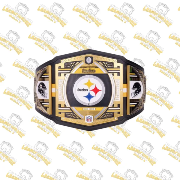 Pittsburgh Steelers NFL Wrestling Championship Replica Belt