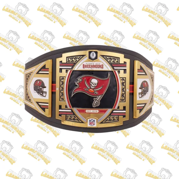 Tampa Bay Buccaneers NFL Wrestling Championship Replica Belt