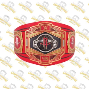 Houston Rockets NBA Wrestling Championship Replica Belt