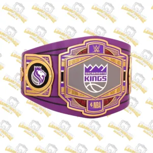 Sacramento Kings NBA Wrestling Championship Replica Title Belt