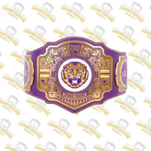 LSU Tigers Legacy Wrestling Championship Replica Belt