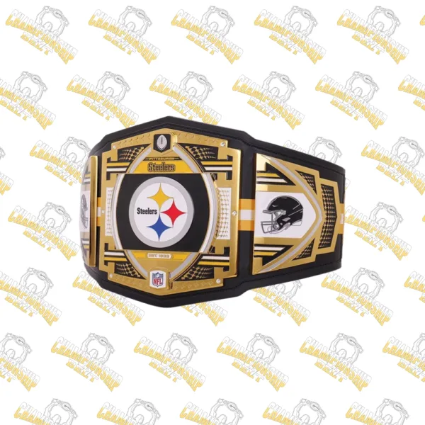 Pittsburgh Steelers NFL Wrestling Championship Replica Belt