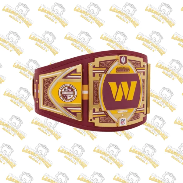 Washington Commanders NFL Wrestling Championship Replica Belt