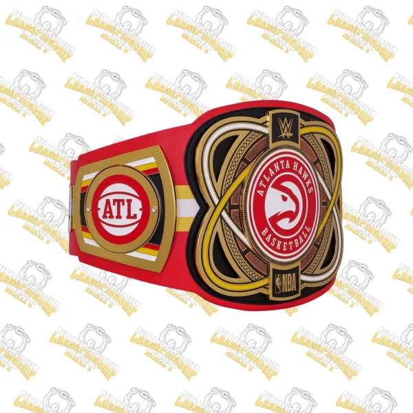 Atlanta Hawks Basketball NBA Wrestling Championship Replica Belt
