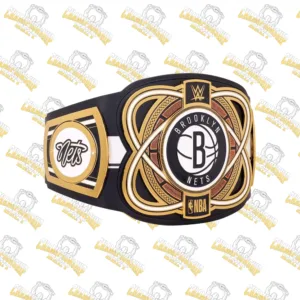 Brooklyn Net NBA Wrestling Championship Replica Belt