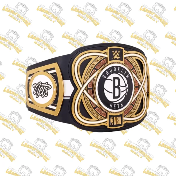 Brooklyn Net NBA Wrestling Championship Replica Belt