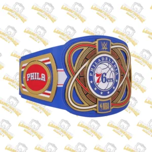 Philadelphia NBA Wrestling Championship Replica Belt