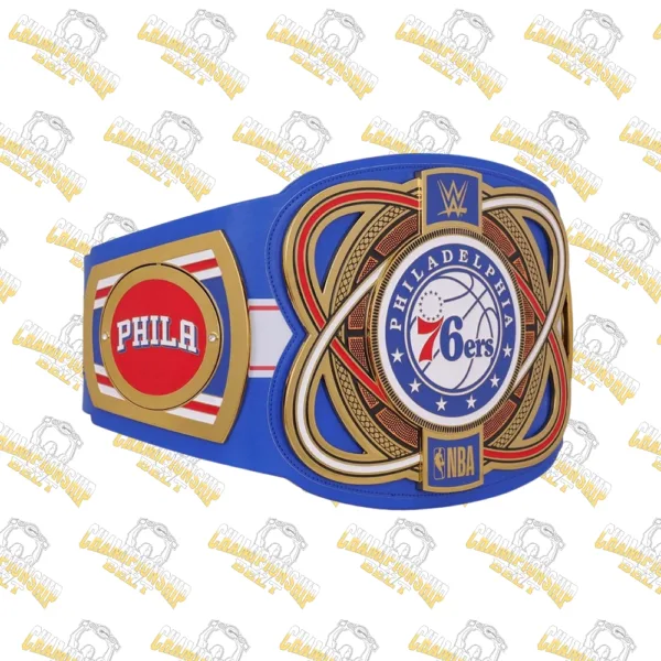 Philadelphia NBA Wrestling Championship Replica Belt