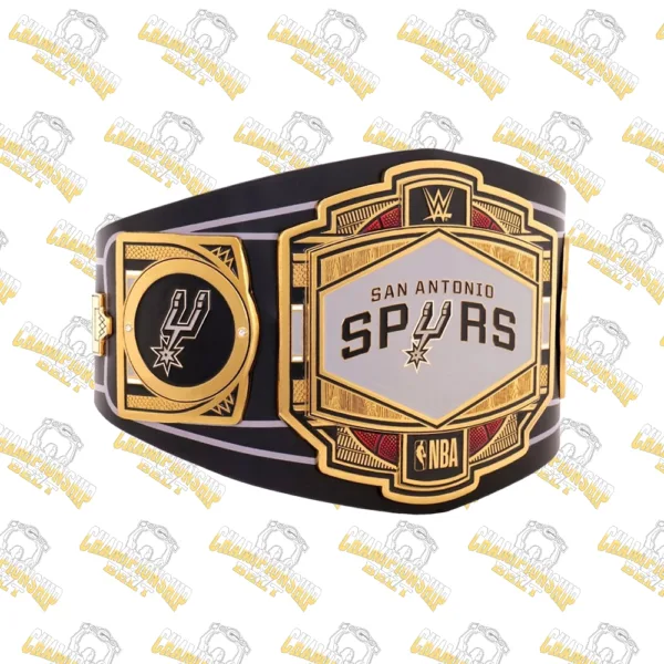 San Antonio NBA Wrestling Championship Replica Belt