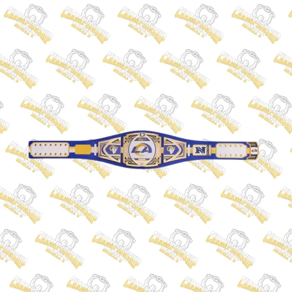 Los Angeles Rams Wrestling Championship Replica Belt