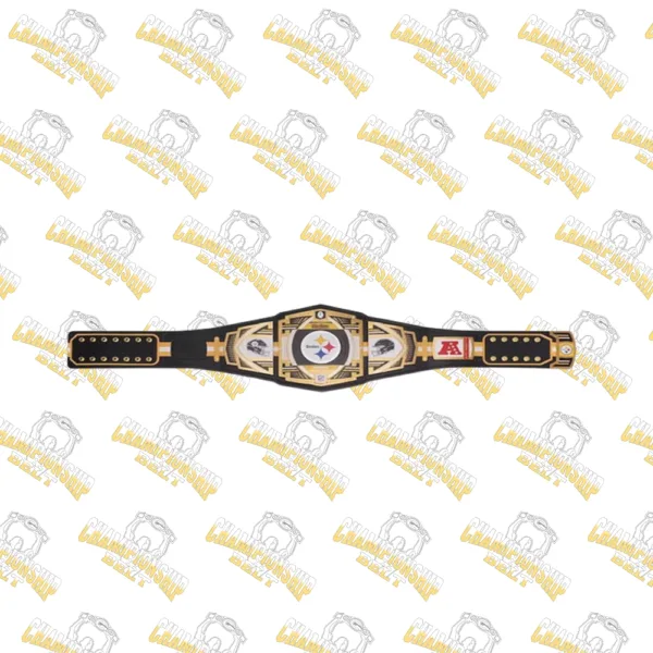 Pittsburgh Steelers NFL Wrestling Championship Replica Belt