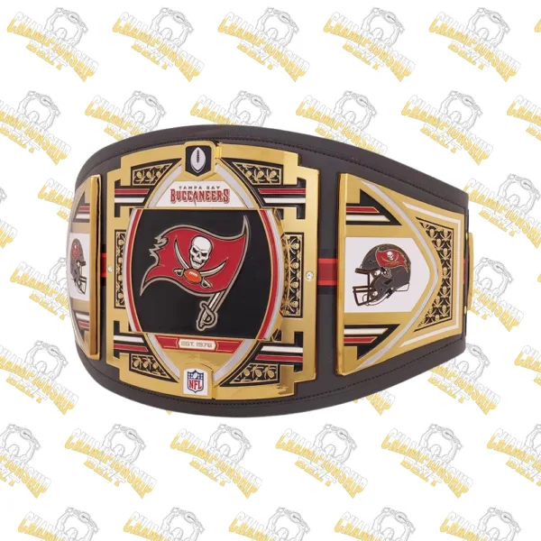Tampa Bay Buccaneers NFL Wrestling Championship Replica Belt